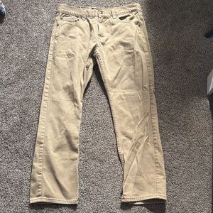 Akademiks Men's Khaki Chinos